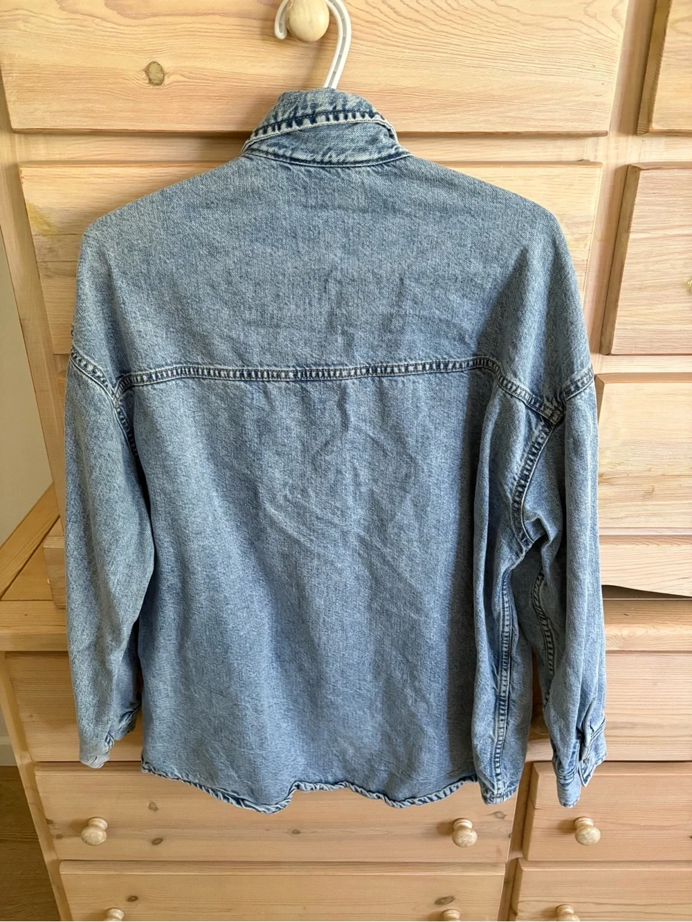 Gina Tricot - denim utility shirt jacket - Picture 3 of 4